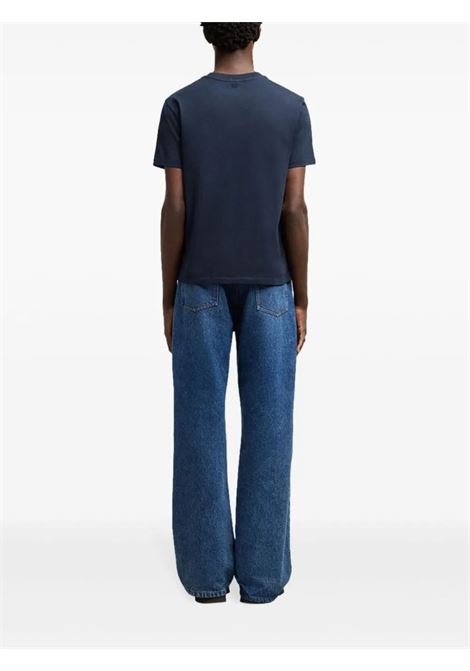 T-shirt Ami de Coeur in blu Ami Paris - uomo AMI PARIS | BFUTS035724430